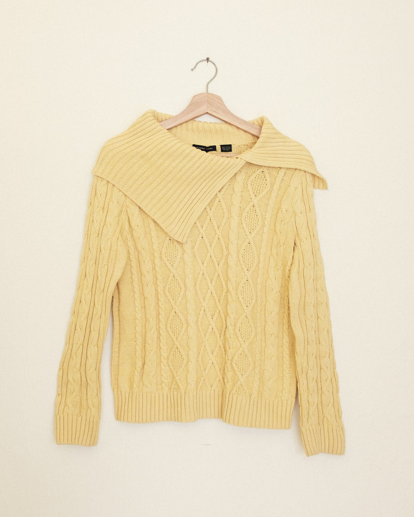 Butter Cable Knit Sweater