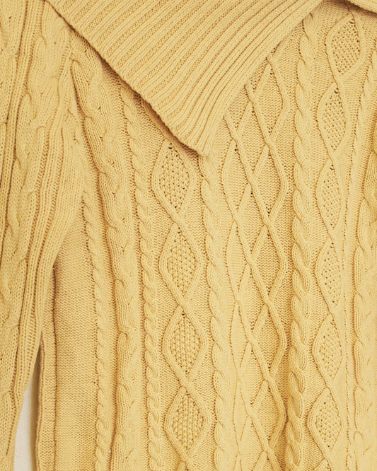 Butter Cable Knit Sweater