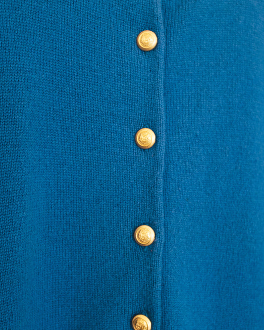 Lapis Wool Cardigan