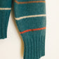 Retro Stripe Wool Sweater