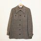 70's Houndstooth Shirt Jacket