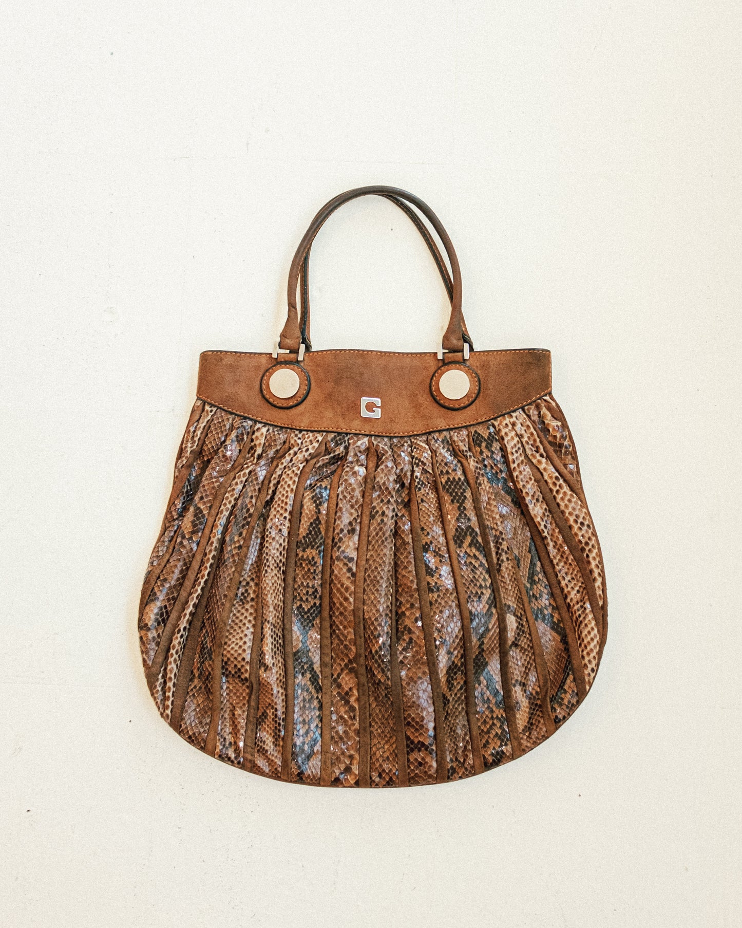 Gherardini Python Handbag