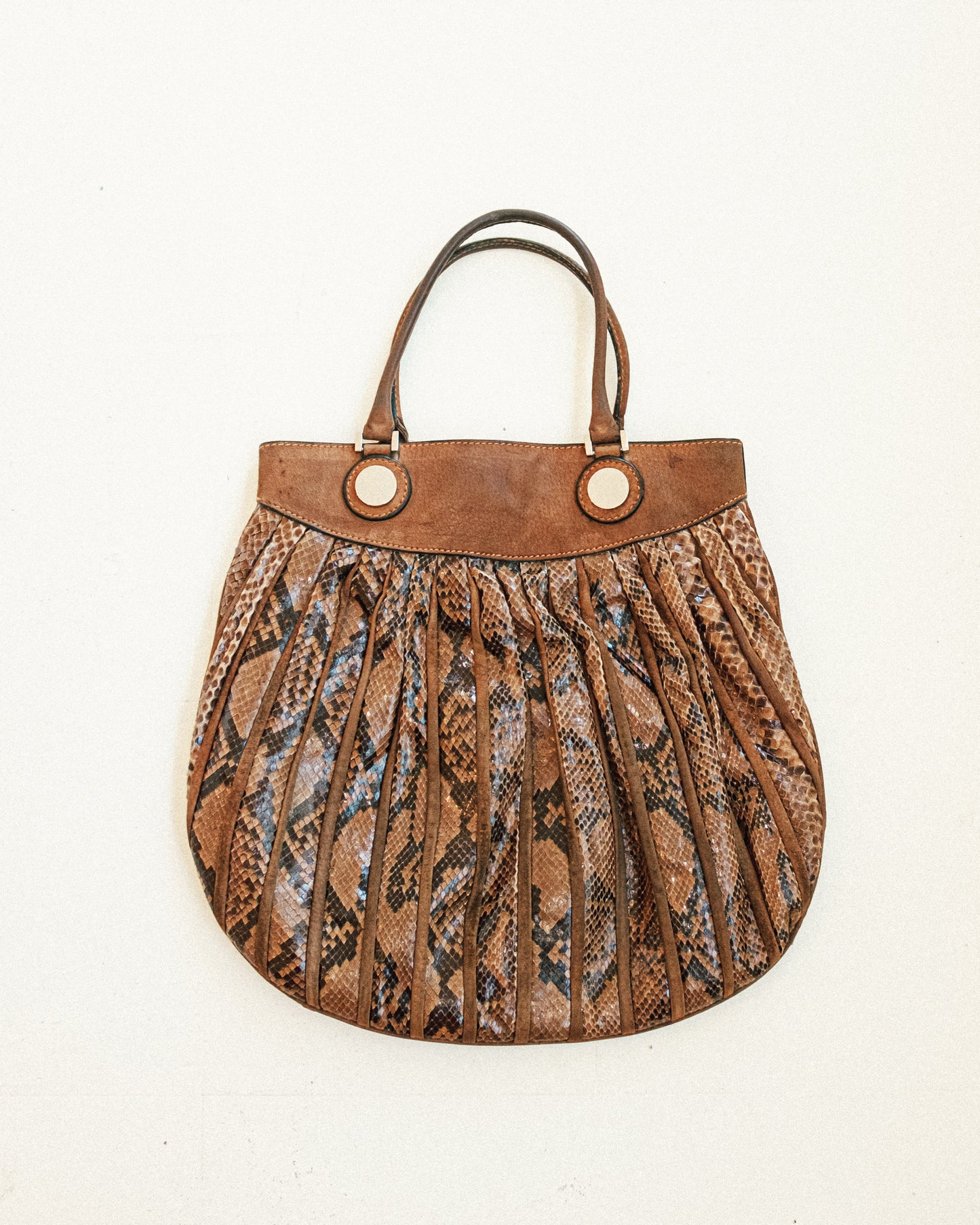 Gherardini Python Handbag
