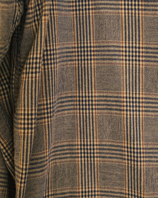 Checked Boyfriend Button Up