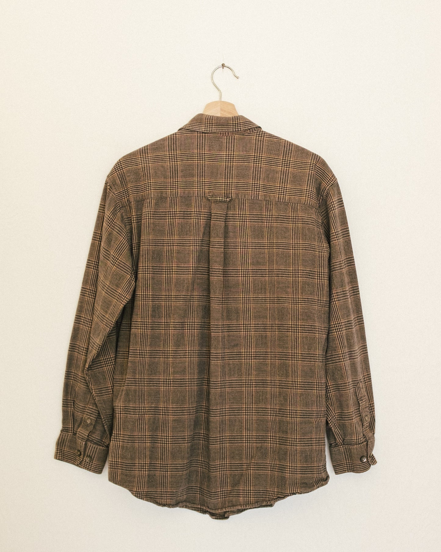 Checked Boyfriend Button Up