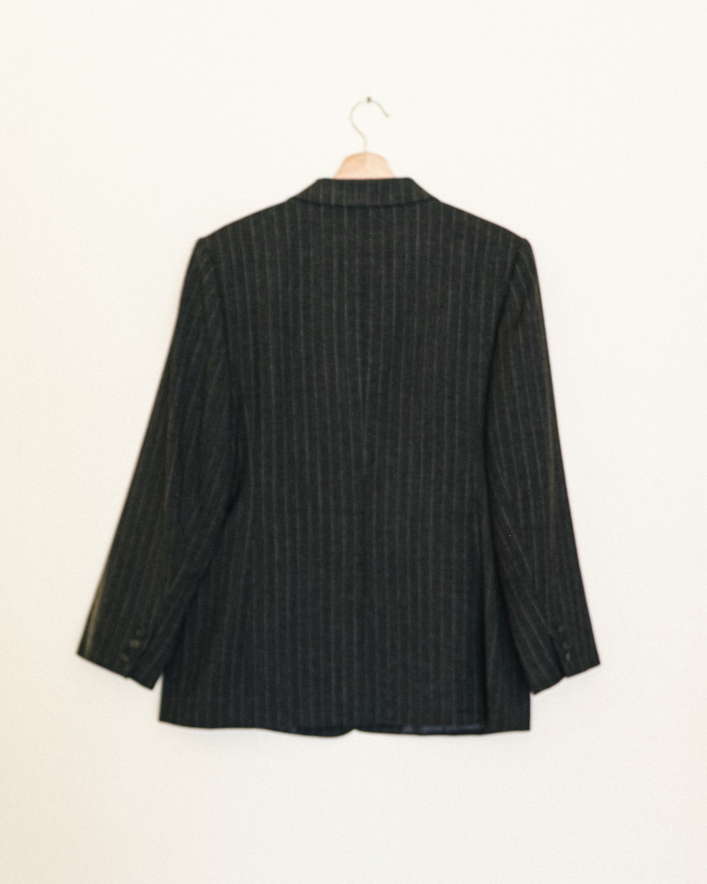 Charcoal Pin Stripe Blazer