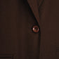 Espresso Wool Blazer