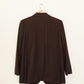 Espresso Wool Blazer