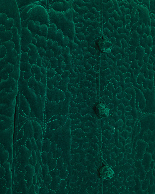 Emerald Velvet Jacket