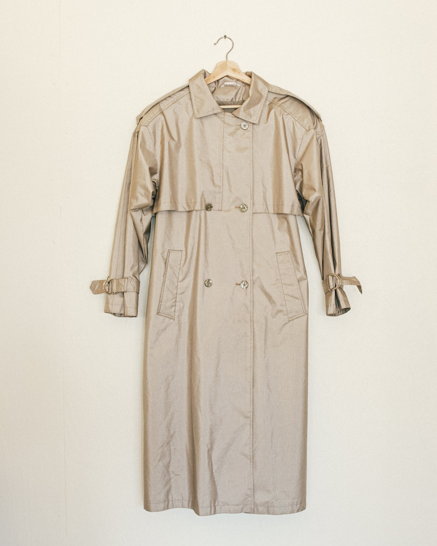 Khaki Olive Rain Coat