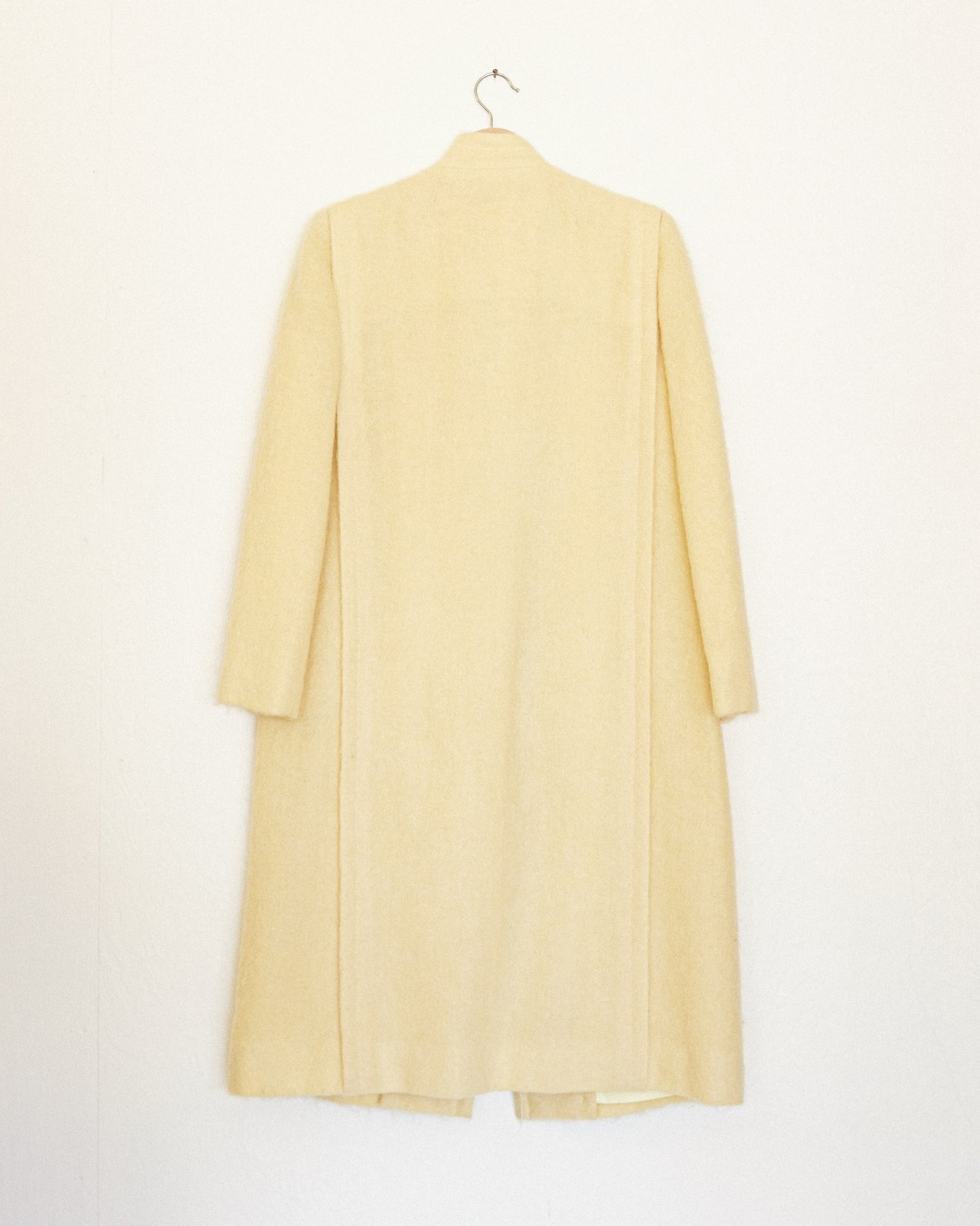 Butter Mohair Coat