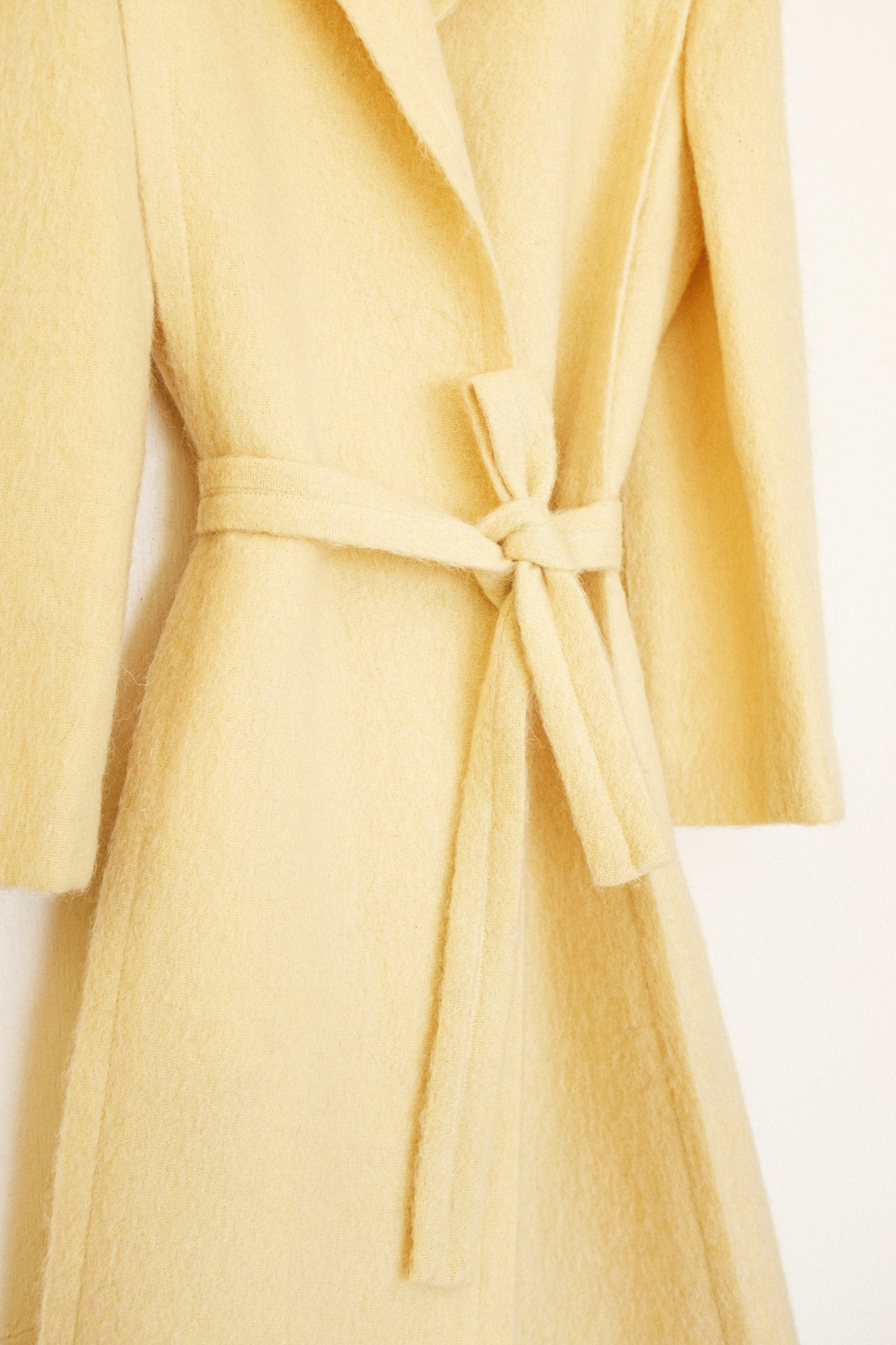 Butter Mohair Coat