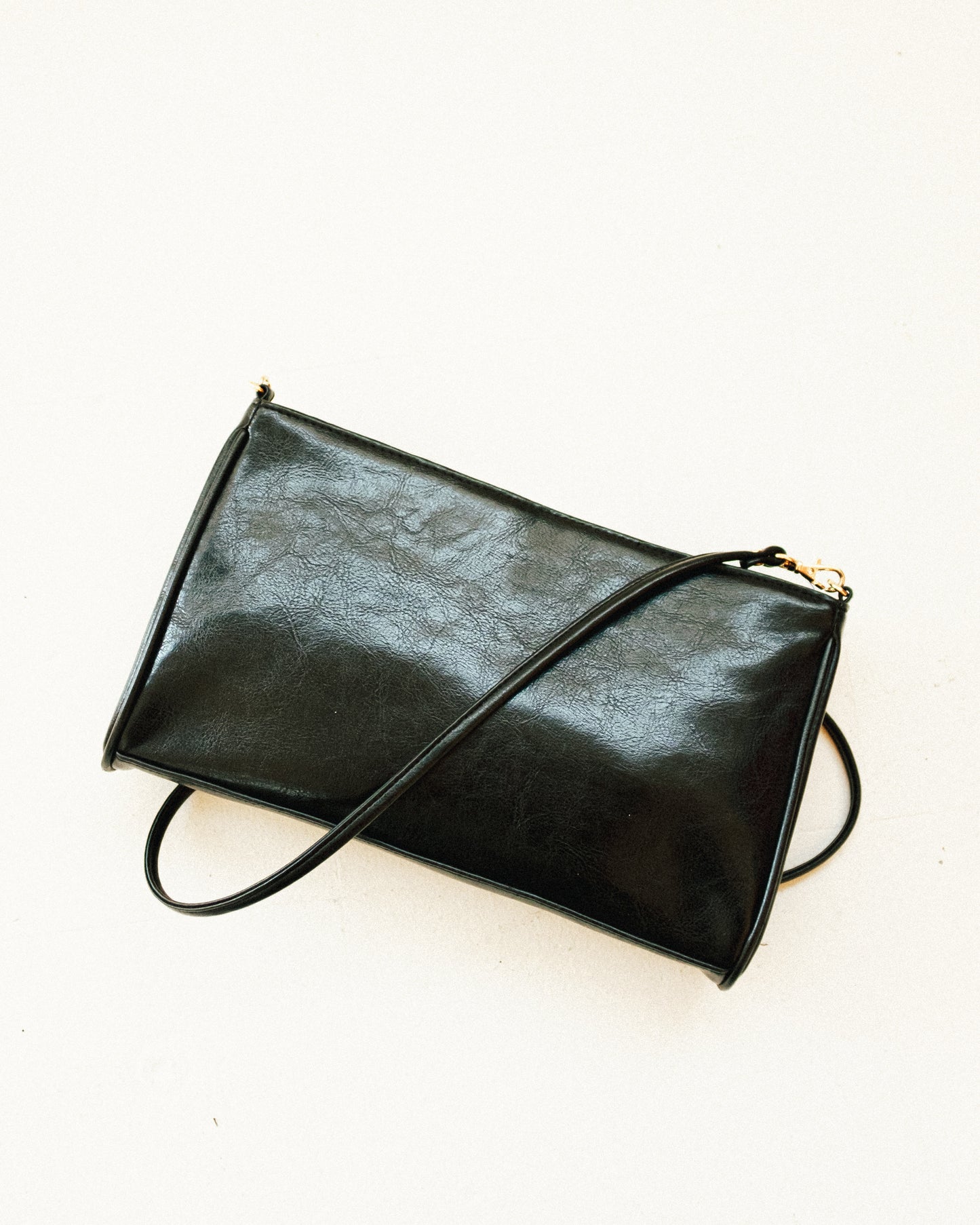 90's Slim Faux Leather Purse