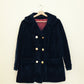 Navy Teddy Coat