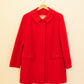Red Pendleton Coat