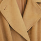 Camel Hair Belted Long Coat