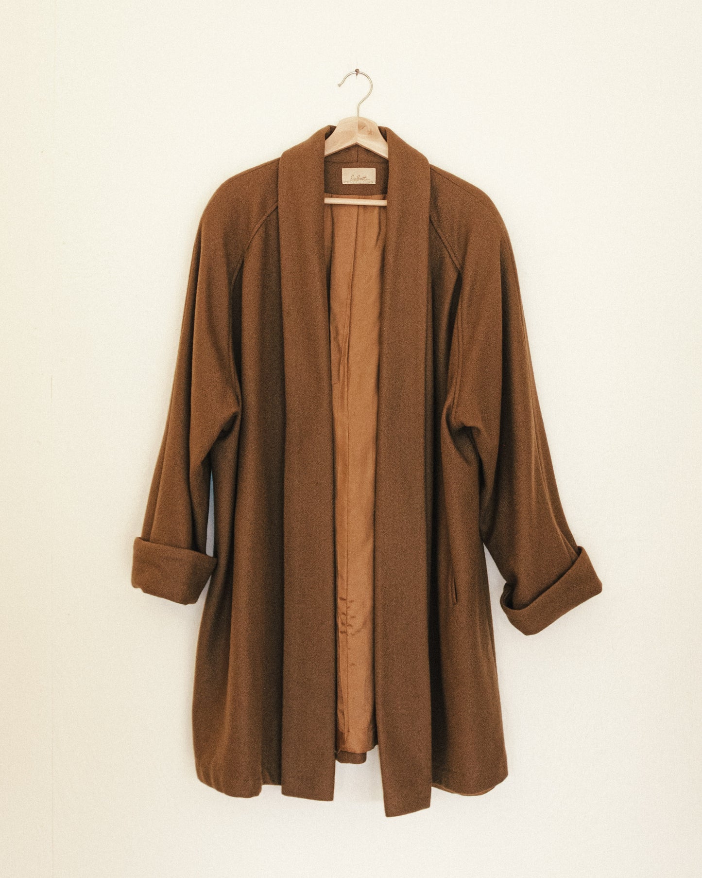 Toffee Car Coat