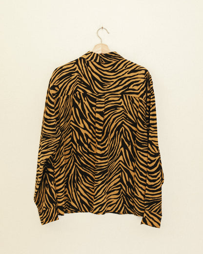 Tiger Silk Blouse