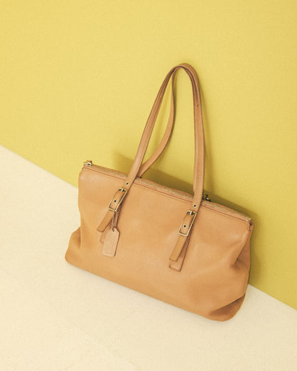 90's Coach Legacy Camel Tote