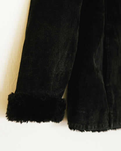 Shearling Suede Jacket