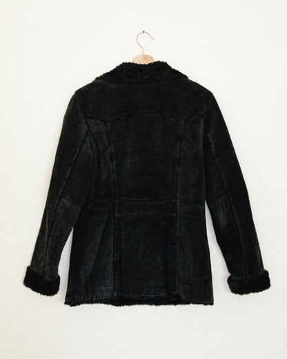 Shearling Suede Jacket