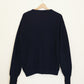 Navy Boyfriend Cardigan