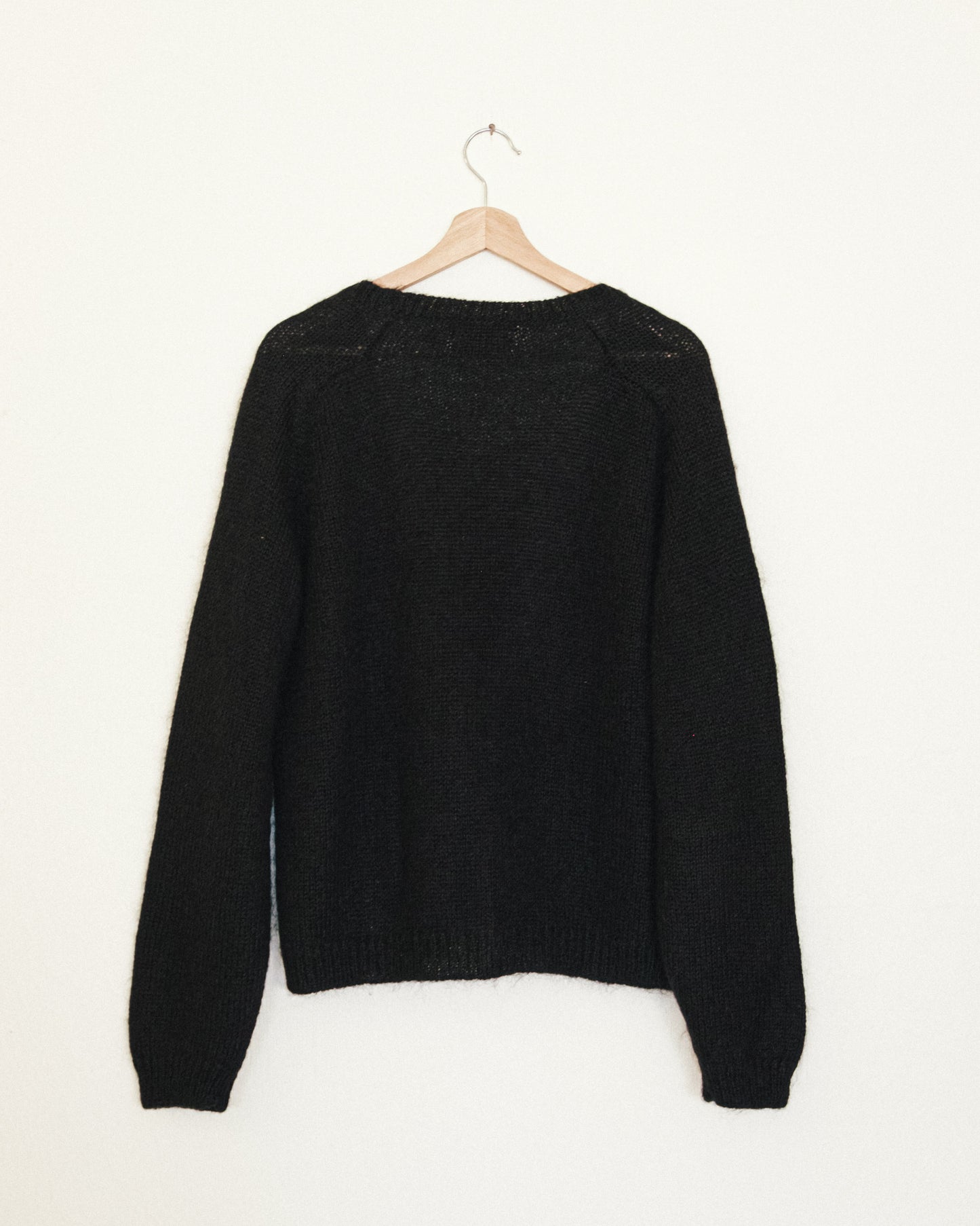 Raven Mohair Cardigan