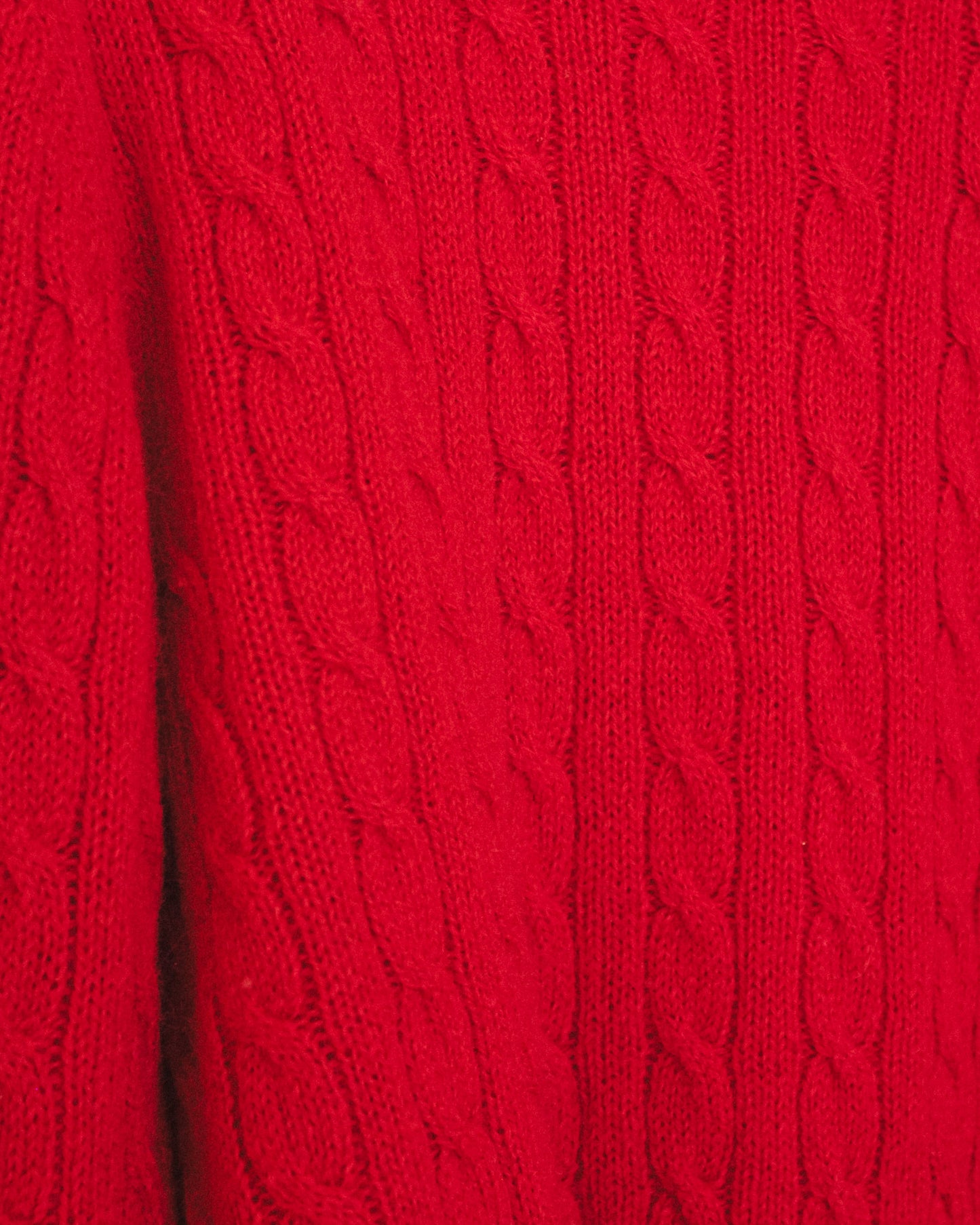 Primary Red Wool Sweater