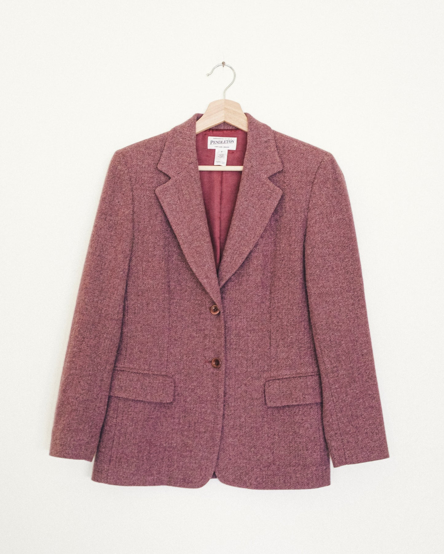 Mulberry Wool Blazer