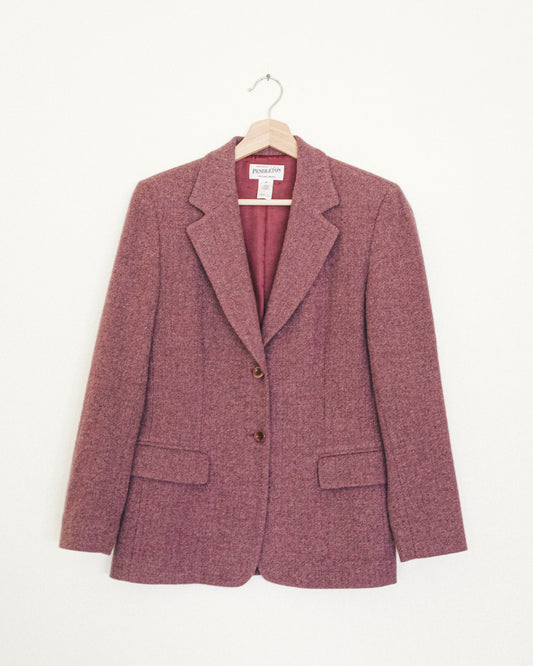Mulberry Wool Blazer