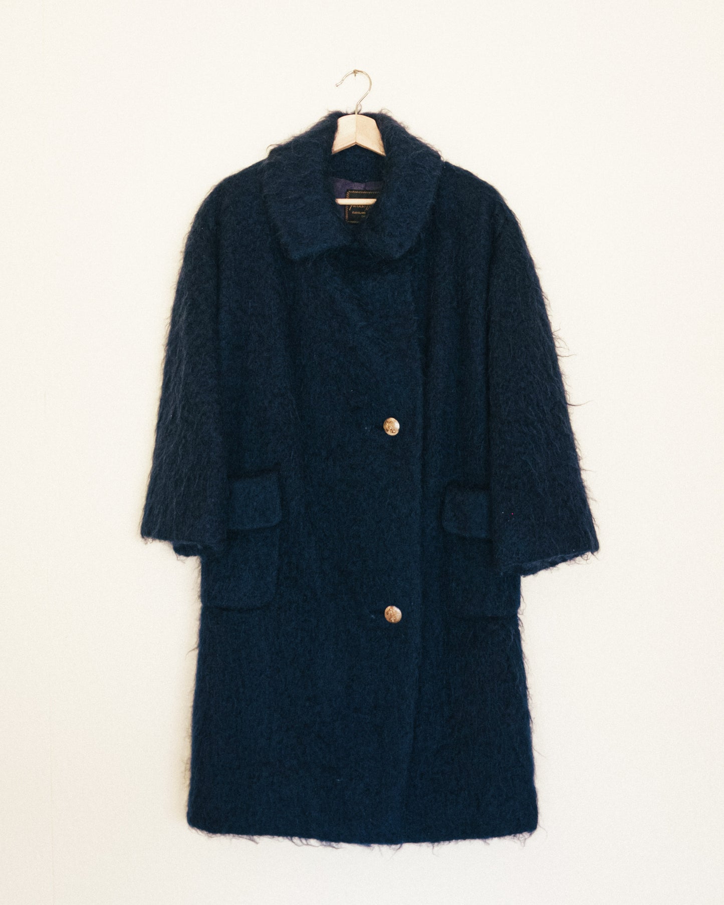 Mohair Cocoon Coat
