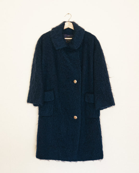 Mohair Cocoon Coat