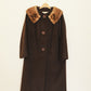 Presentation Coat w/ Mink Collar