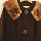 Presentation Coat w/ Mink Collar