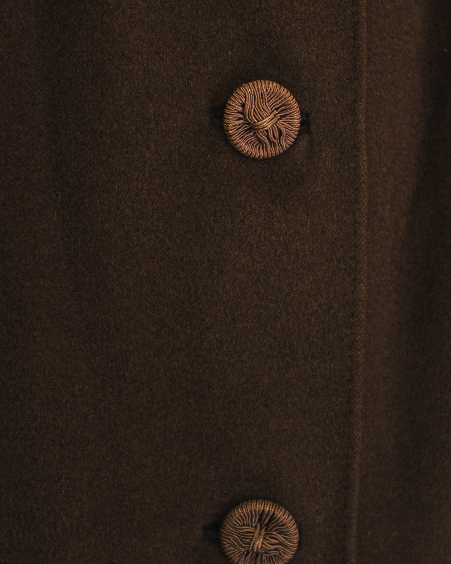 Presentation Coat w/ Mink Collar