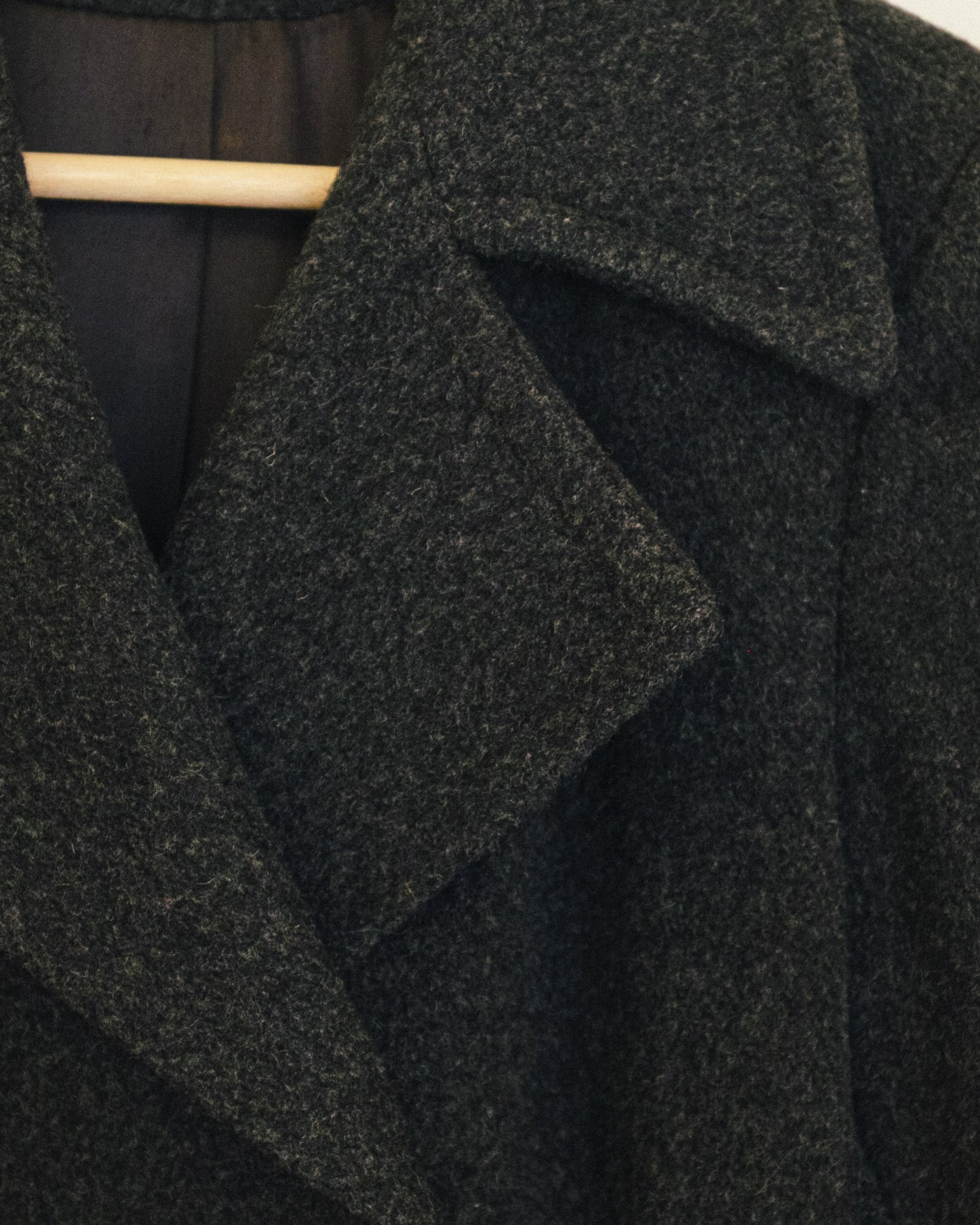 Charcoal Wool Pea Coat