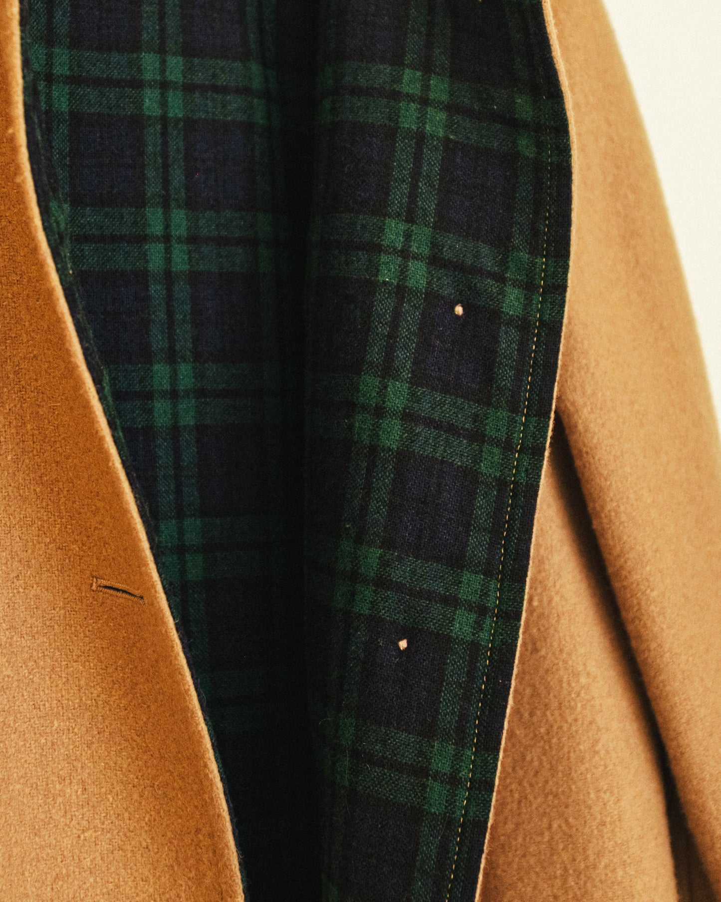 Penguin Camel Wool Coat