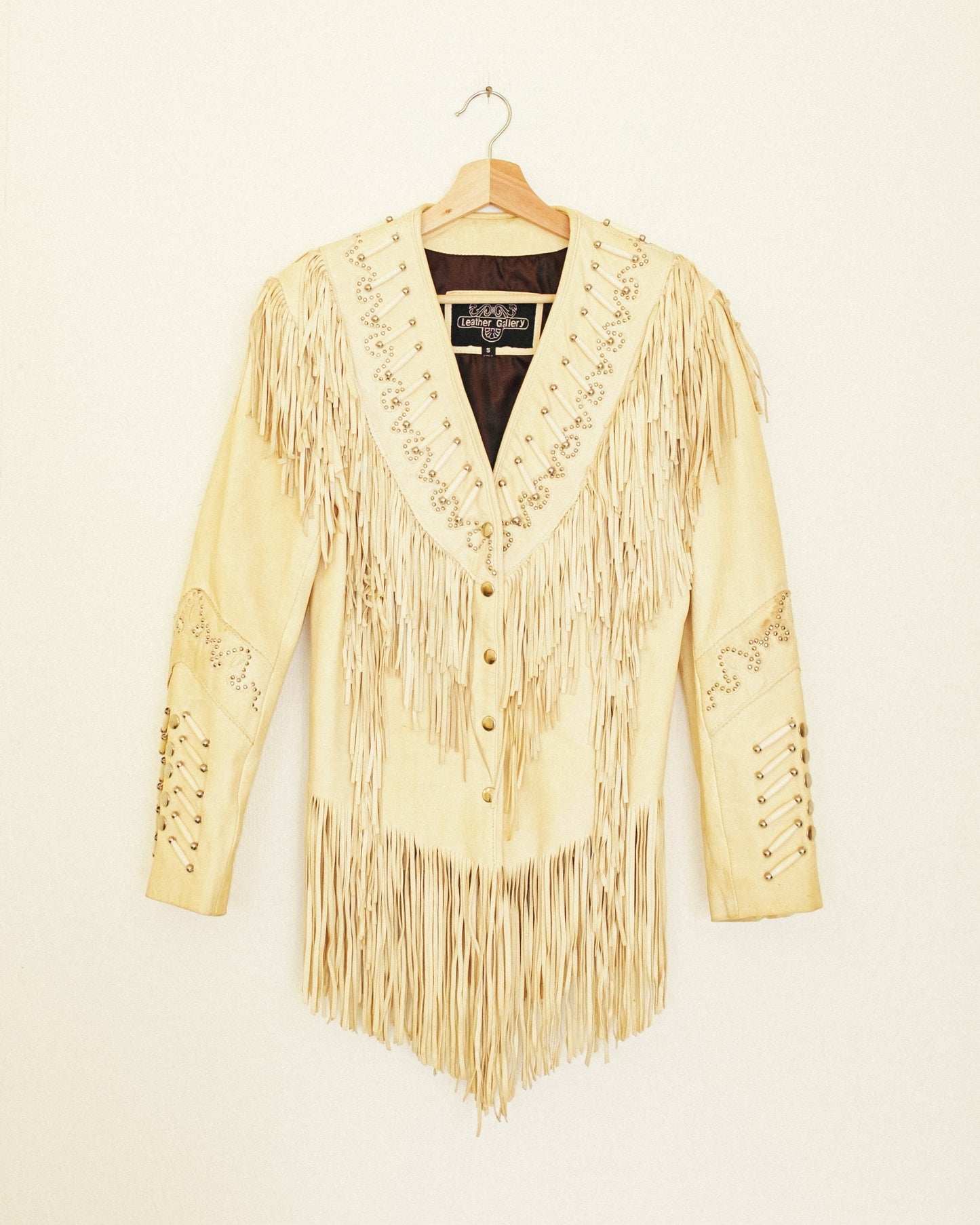 Butter Embellished Leather Jacket