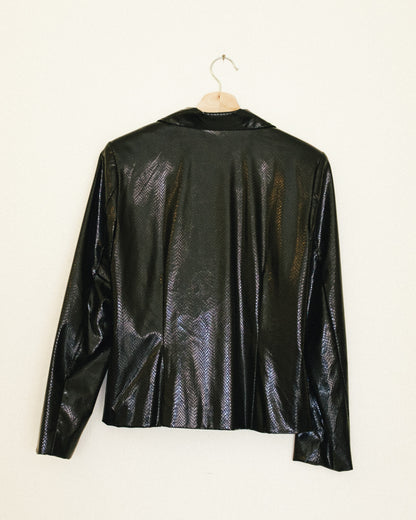 Black Python Jacket