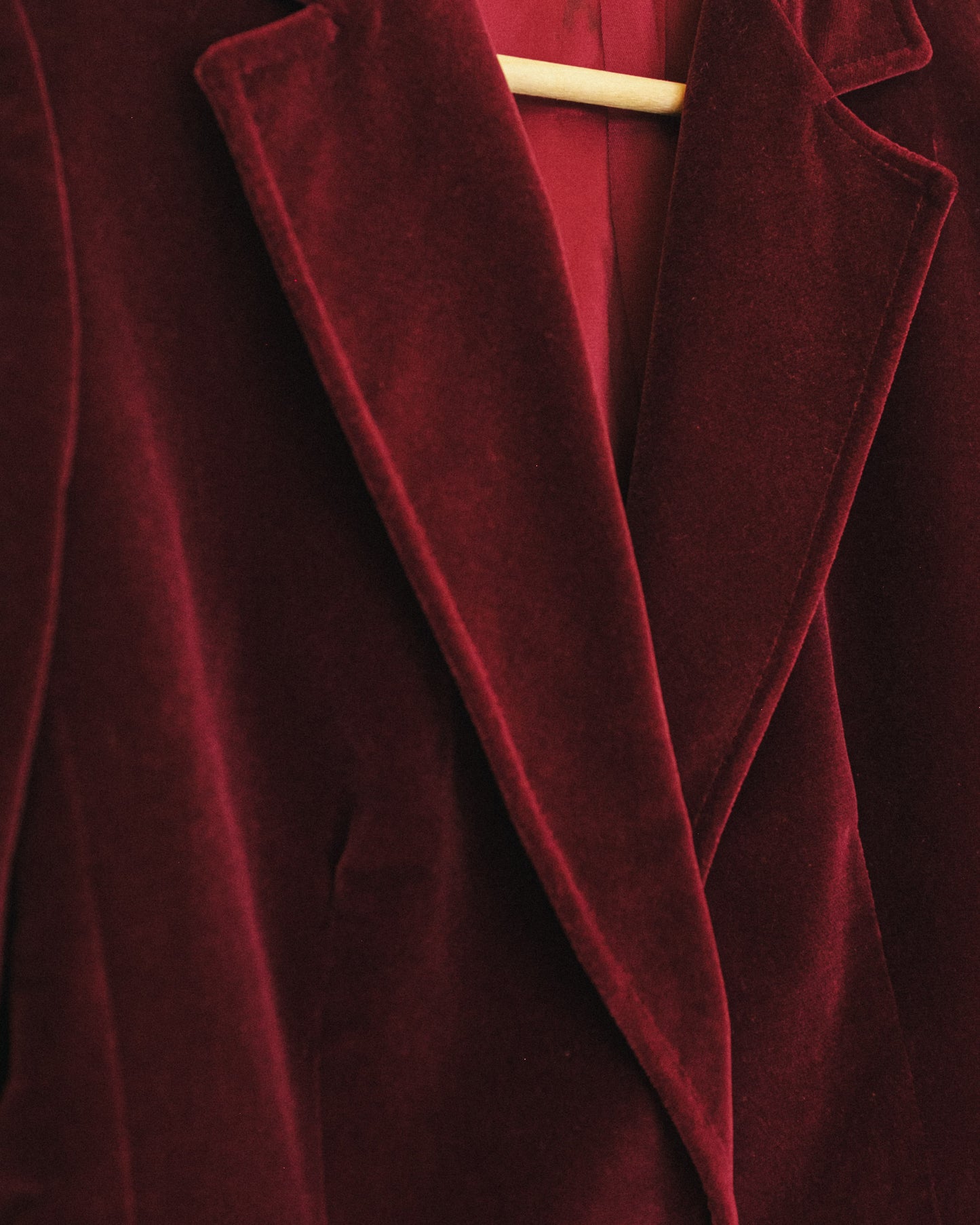 Cabernet Velvet Blazer