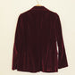 Cabernet Velvet Blazer