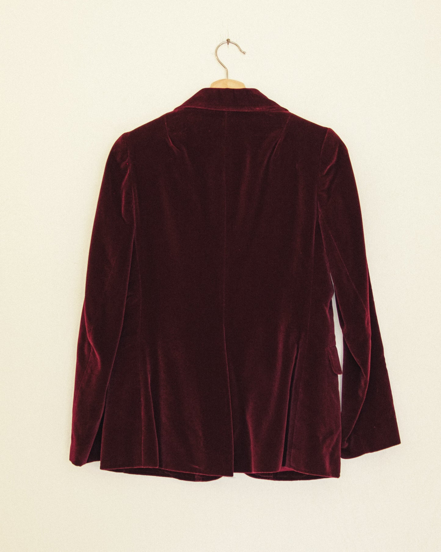 Cabernet Velvet Blazer