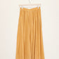 Golden Silk Skirt