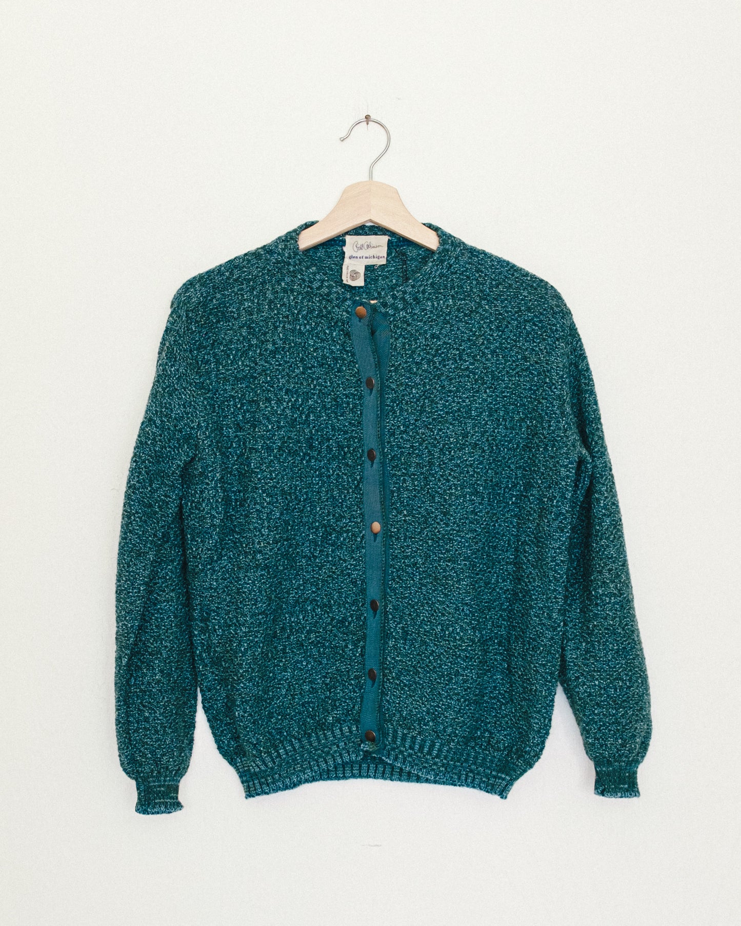 Marled Wool Cardigan