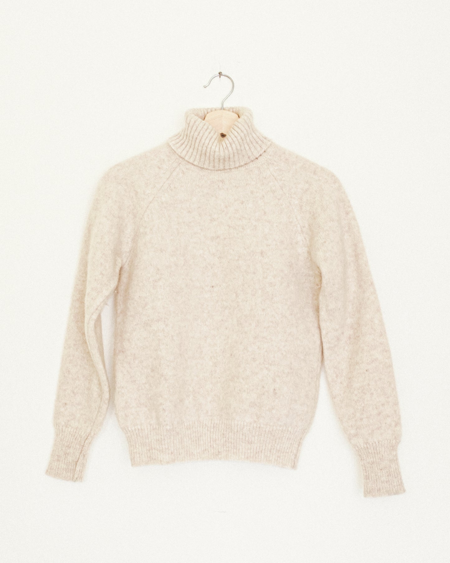 Scottish Wool Sweater - Oatmeal