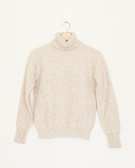 Scottish Wool Sweater - Oatmeal
