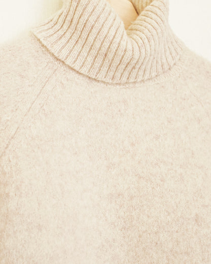 Scottish Wool Sweater - Oatmeal