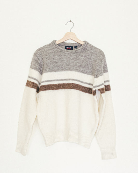 Fuzzy Stripe Sweater
