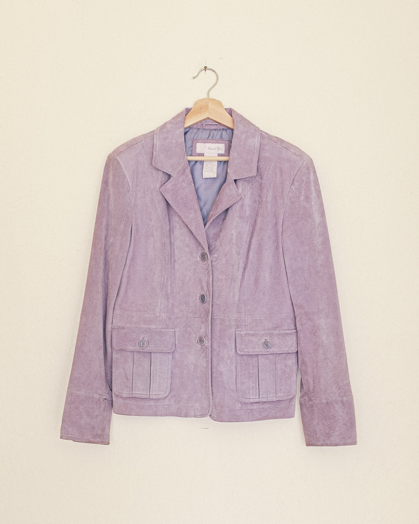 Lavender Suede Jacket