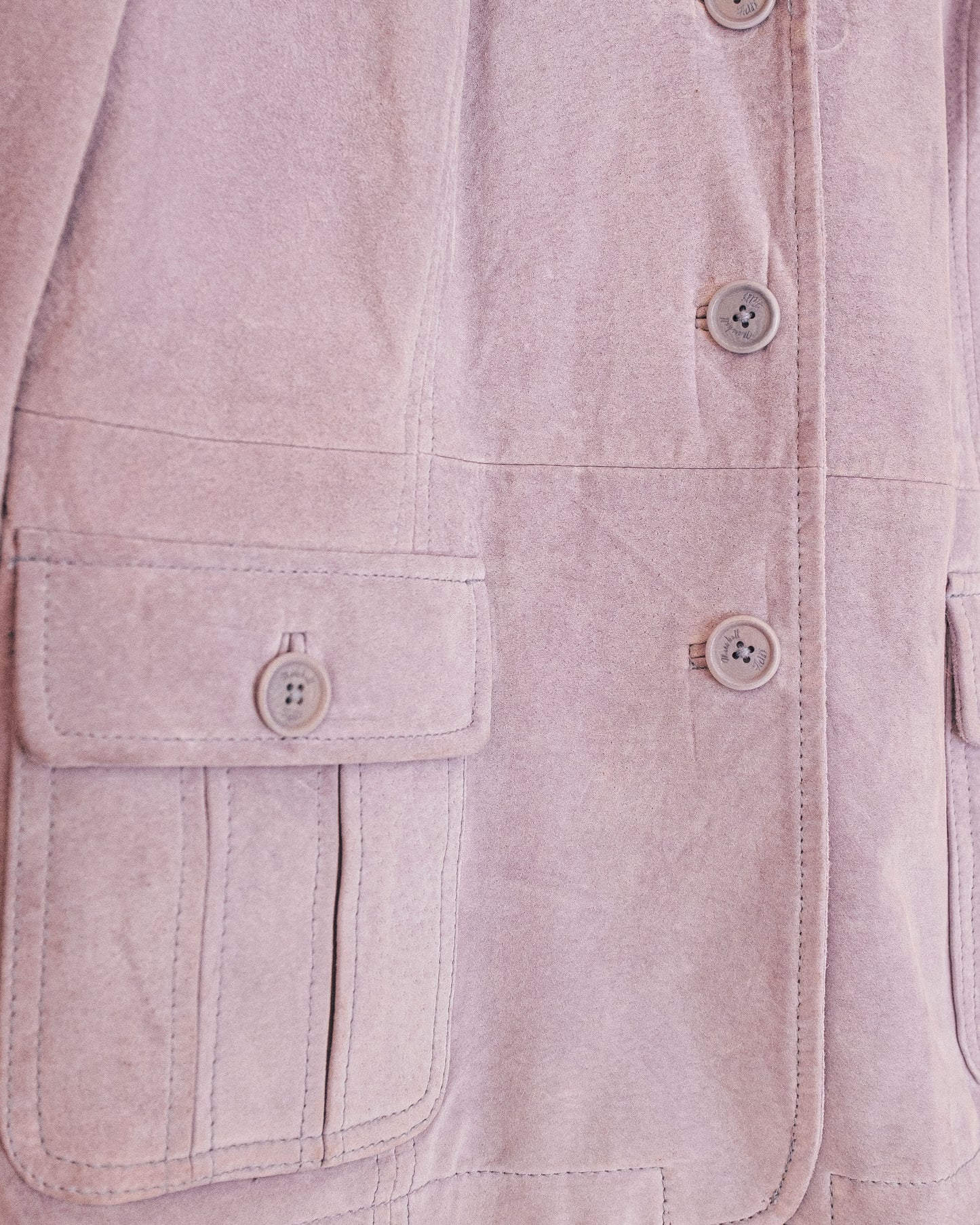 Lavender Suede Jacket